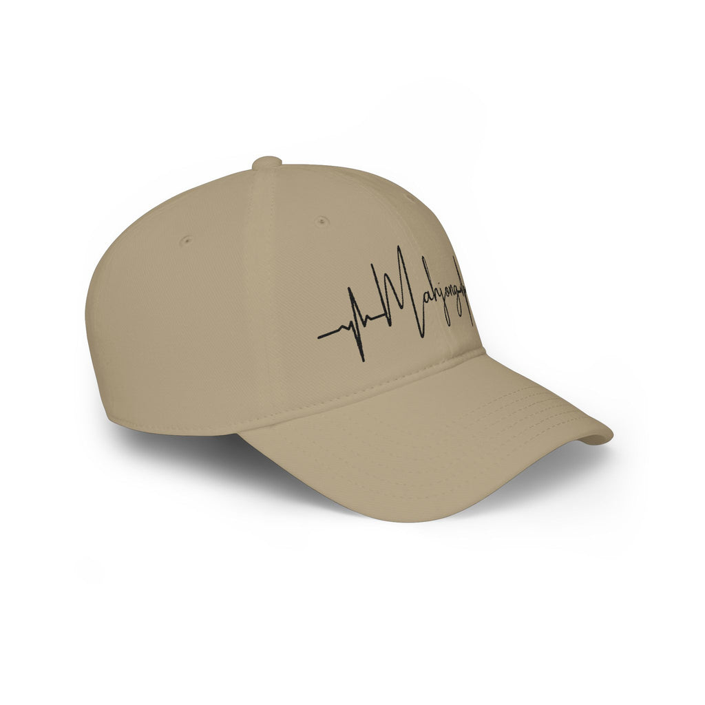 Mahjong Heartbeat Baseball Cap — Mahjong Player Gift
