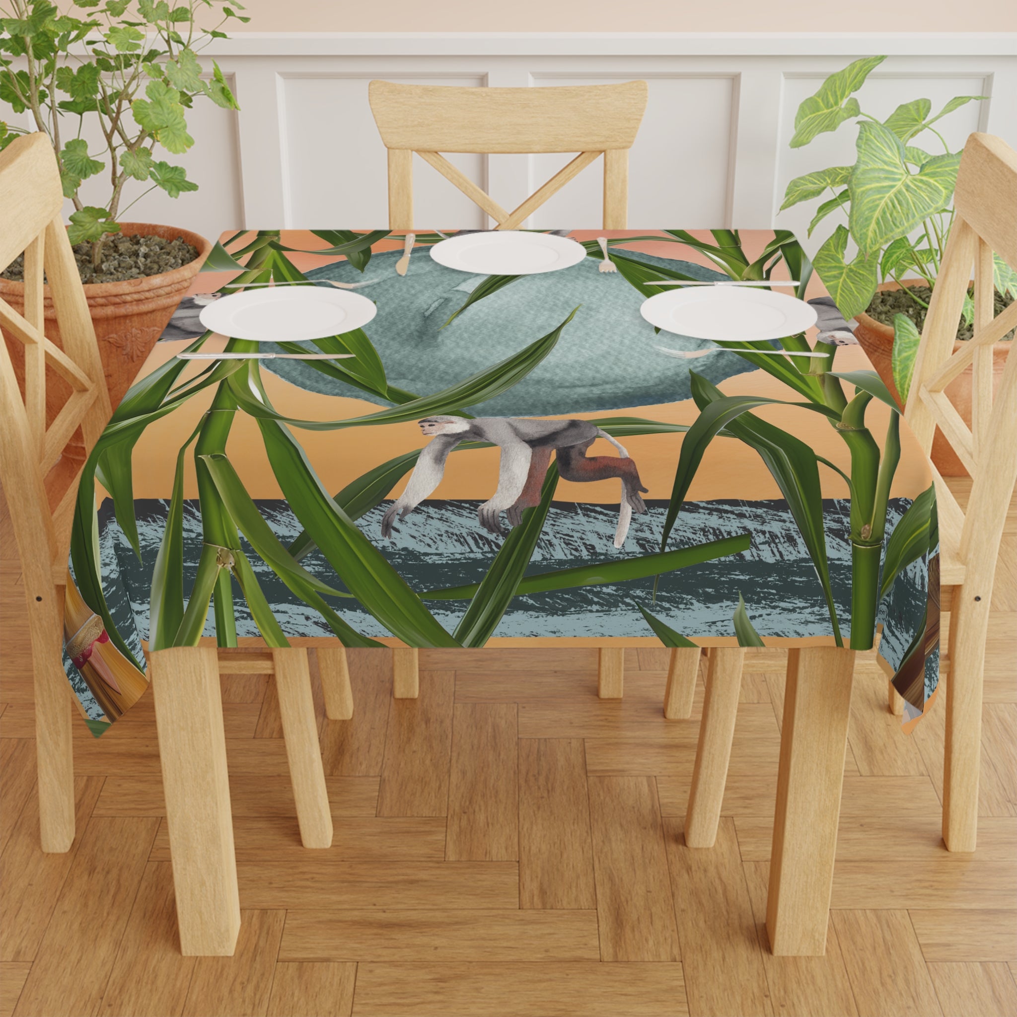 Mahjong Tablecloth - Maison Bamboo