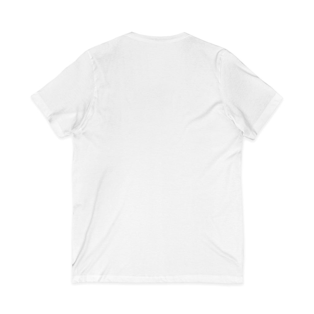 Mahjong Heartbeat V-Neck Tee — Mahjong Lover Card Game Shirt