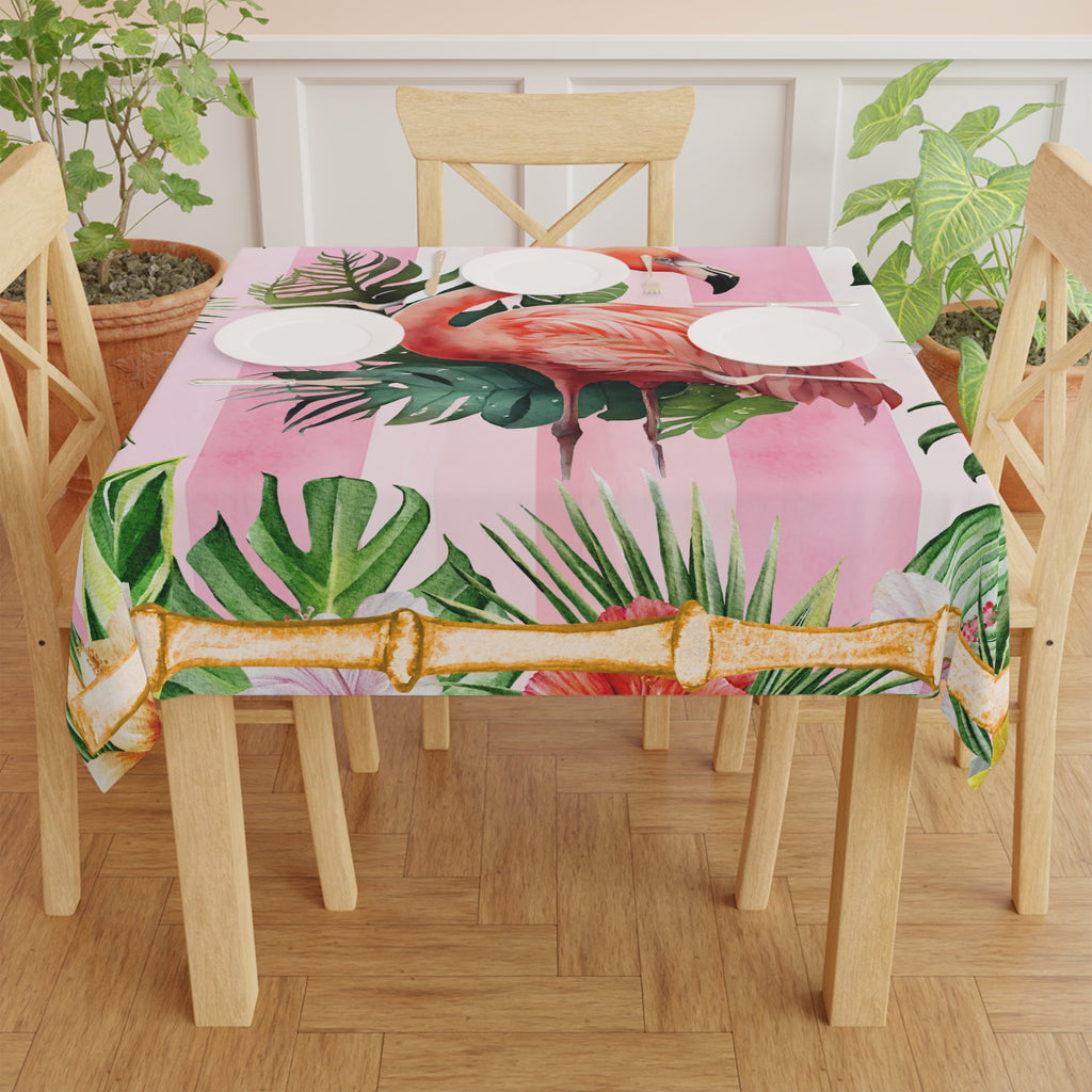Mahjong Tablecloth - Flamingo Social Club