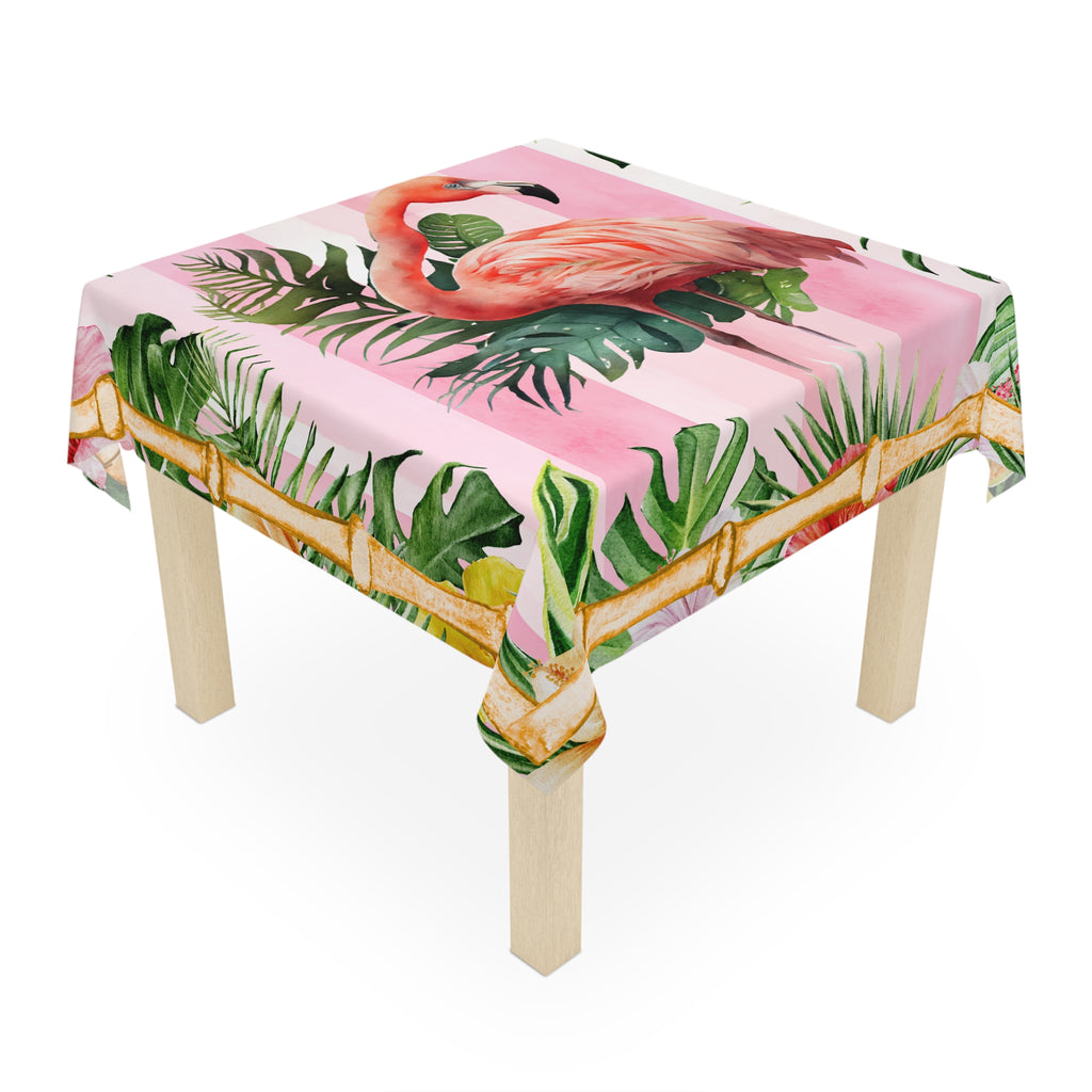 Mahjong Tablecloth - Flamingo Social Club