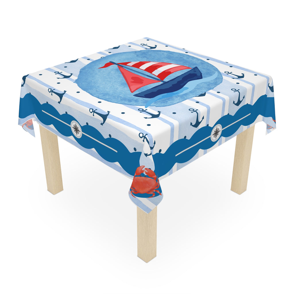 Mahjong Tablecloth - Sail Away