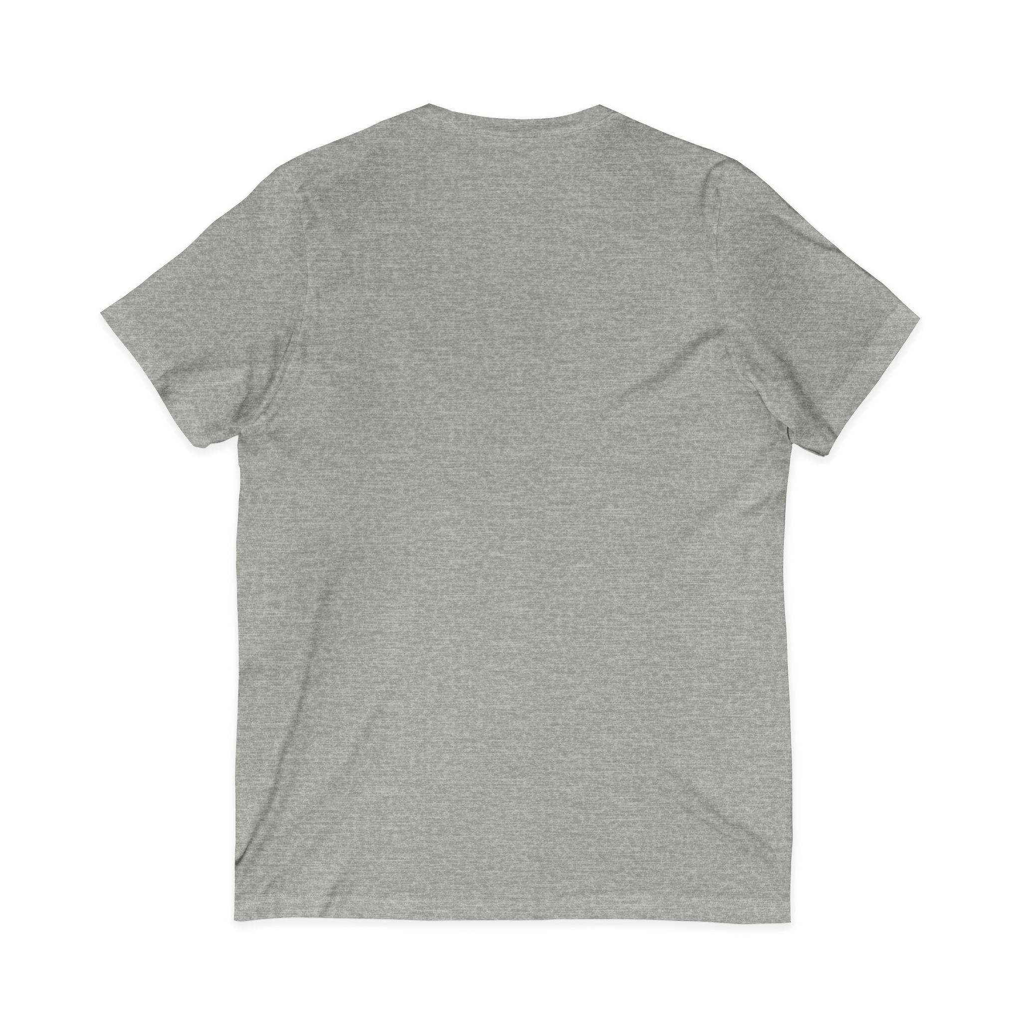 Mahjong Heartbeat V-Neck Tee — Mahjong Lover Card Game Shirt
