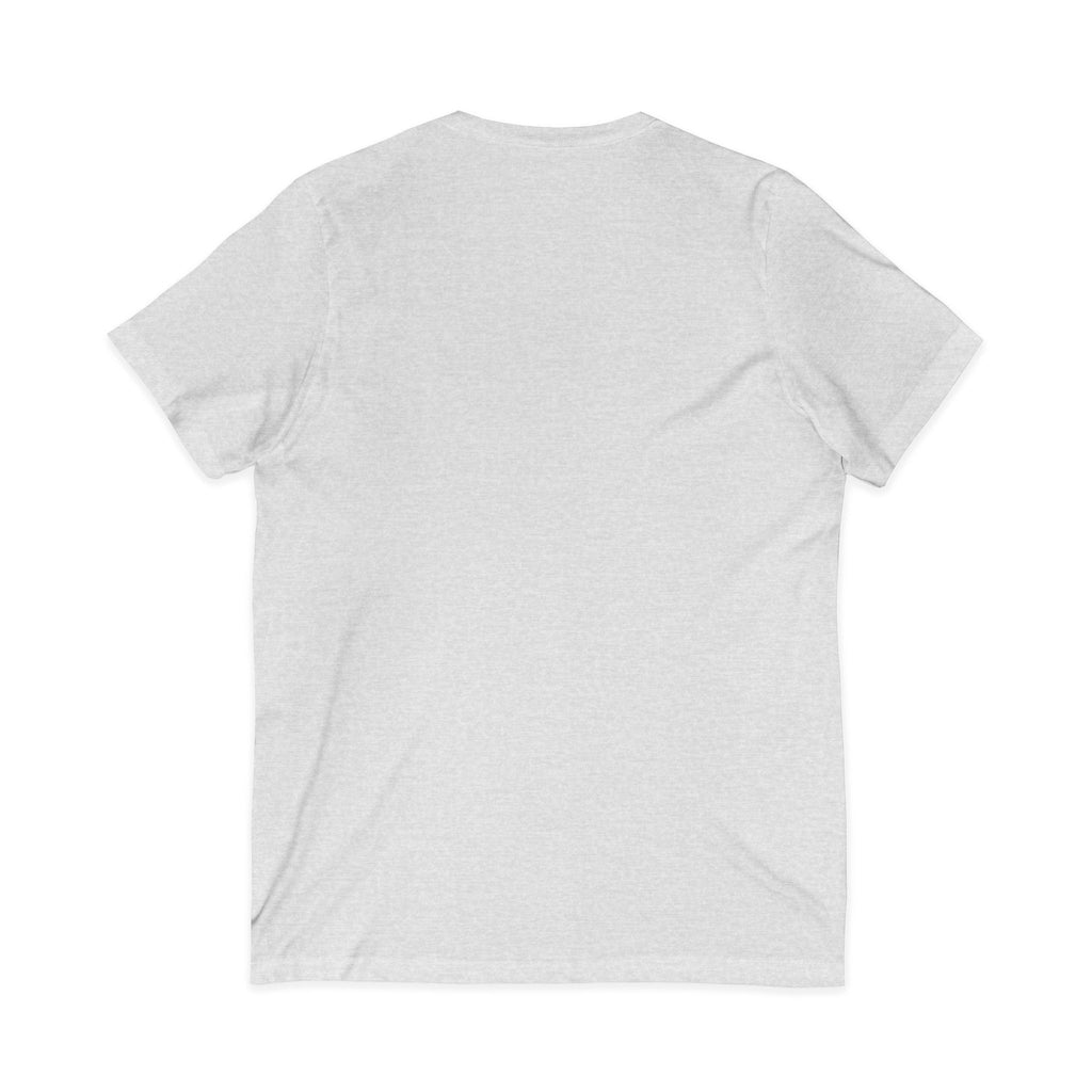Mahjong Heartbeat V-Neck Tee — Mahjong Lover Card Game Shirt