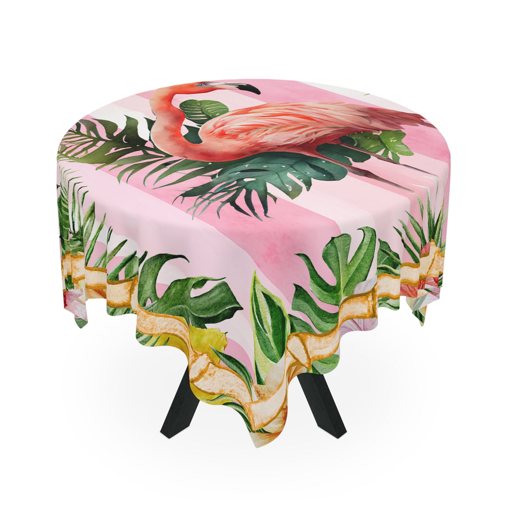 Mahjong Tablecloth - Flamingo Social Club