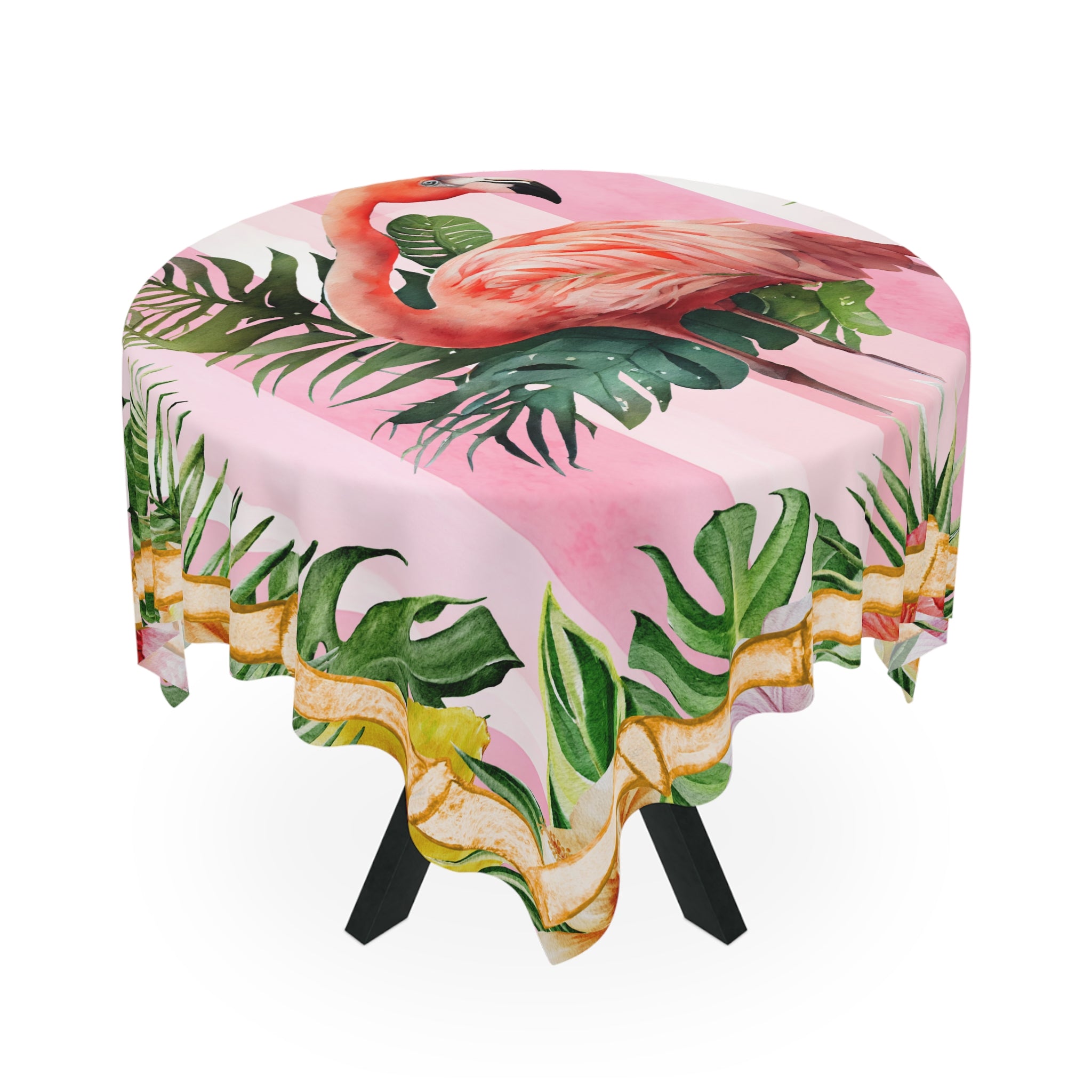 Mahjong Tablecloth - Flamingo Social Club