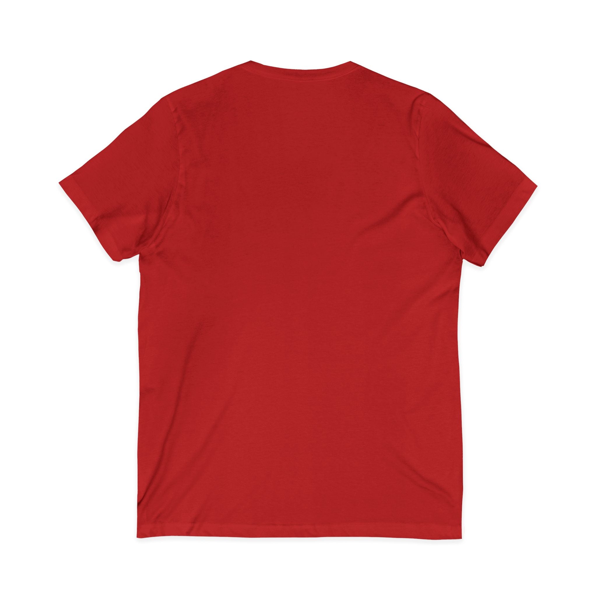 Mahjong Heartbeat V-Neck Tee — Mahjong Lover Card Game Shirt